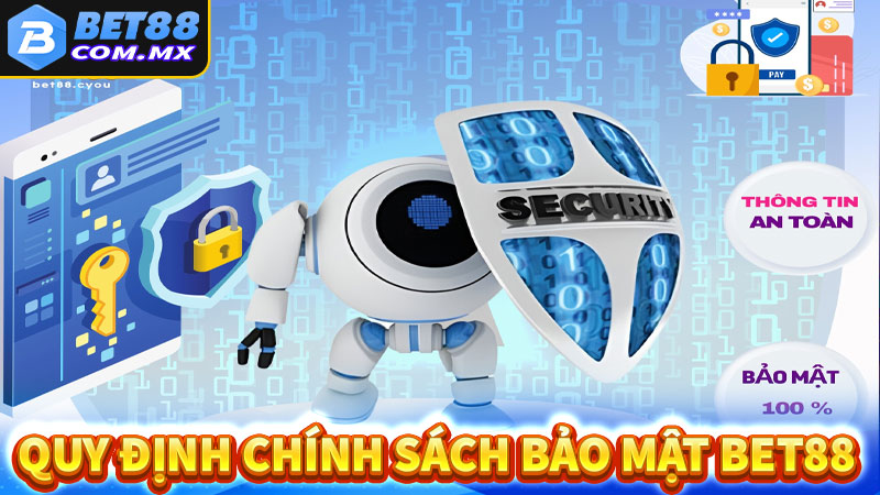 Quy định trong chính sách bảo mật bet88